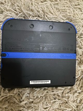 Nintendo 2DS Negra y Azul