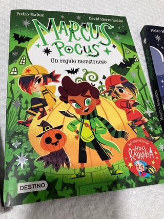 Lote libros Marcus Pocus