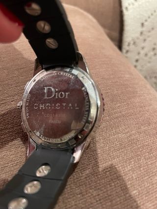 Reloj Christian Dior con brillantes