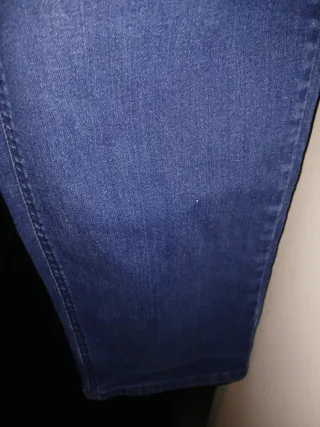 Calças de ganga azuis