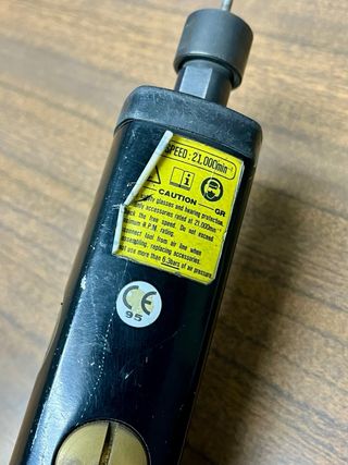 Amoladora recta de aire