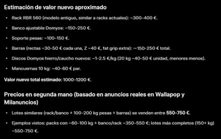 Gimnasio Domyos multifunción