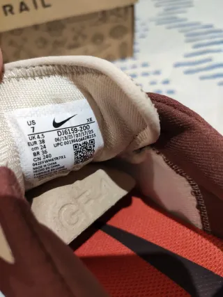 T. 38 Zapatillas W Nike Reactx Pegasus Trail 4