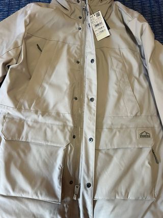 Abrigo Springfield Talla L Beige