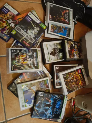 Xbox 360 + Guitarra + Juegos