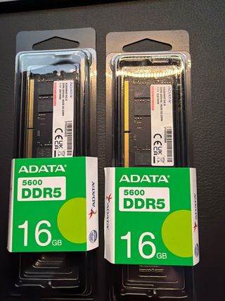 32 GB RAM 2x 16GB DDR5 5600MHz SODIMM ADATA RAM