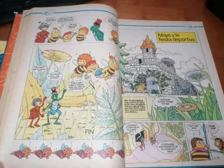 LA ABEJA MAYA TOMOS I y II EDITORIAL BRUGUERA