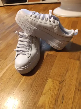 Zapatillas Puma Blancas Mujer