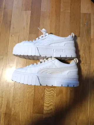 Zapatillas Puma Blancas Mujer