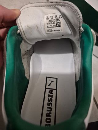 Scarpe Puma x Borussia Dortmund Bianche Tg 45