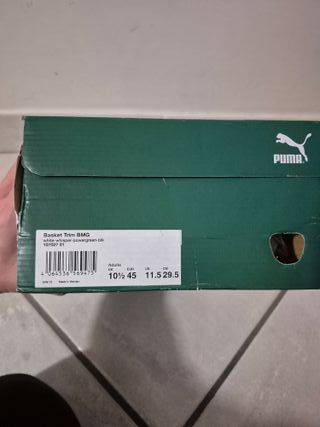 Scarpe Puma x Borussia Dortmund Bianche Tg 45