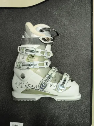 Botas de esquí Salomon blancas