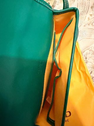 Bolso Goyard Verde y Cartera