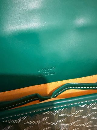 Bolso Goyard Verde y Cartera