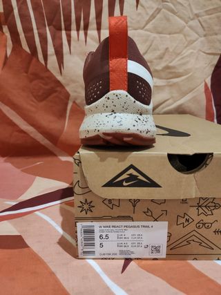 T37,5 Zapatillas W Nike Reactx Pegasus Trail 4