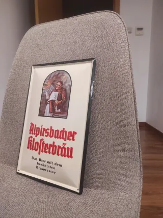 Cartel Metal Alpirsbacher Klosterbräu