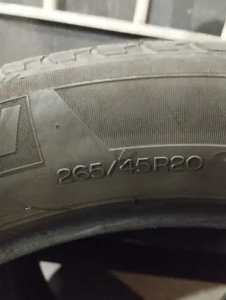 2 Michelin Latitude 265/45 R20
