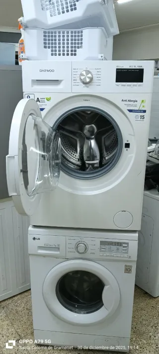 Lavadora Daewoo 9kg Carga Frontal A+++