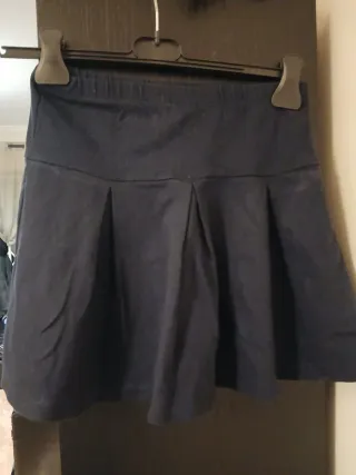 Saia azul menina tam. 11/12