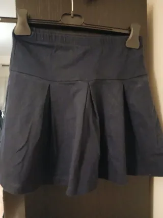 Saia azul menina tam. 11/12