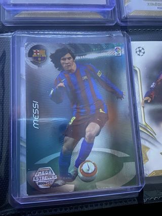 Tarjeta de fútbol Messi FC Barcelona
