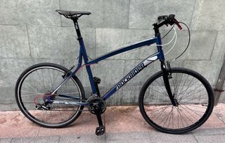 Bicicleta Híbrida Rockrider Azul
