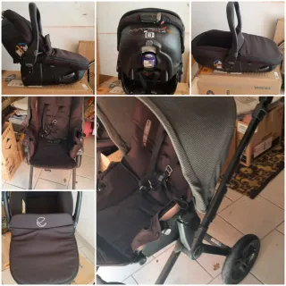 Trio passeggino ovetto e navicella