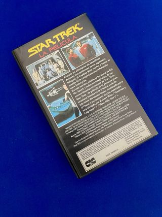 2 VHS Star Trek: La Película y los mejores momento