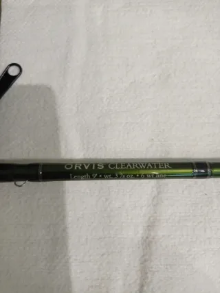 Caña mosca Orvis Clearwater 9" Línea 6