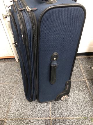 Maleta Ricardo Elite Azul y Plateada