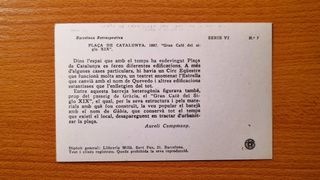 3 Postales Barcelona Retrospectiva