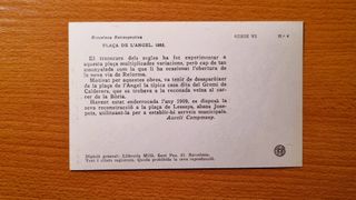 3 Postales Barcelona Retrospectiva