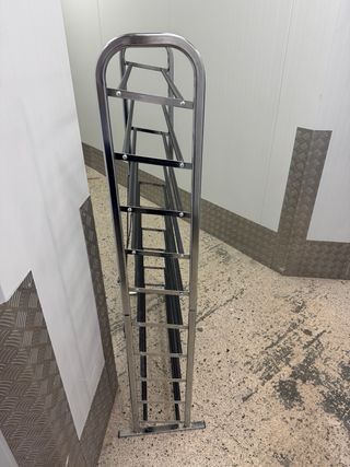 Zapatero 10 Niveles Metálico Negro