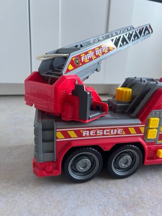 Camión Bomberos Infantil Escalera Extensible