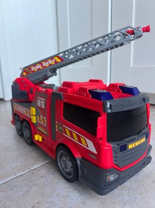 Camión Bomberos Infantil Escalera Extensible