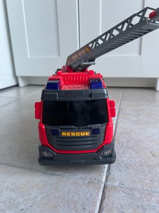 Camión Bomberos Infantil Escalera Extensible