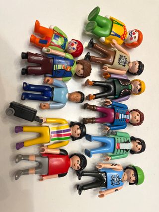 Lote 11 Muñecos Playmobil