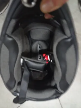 Casco Motocross Shiro Scorpion Negro