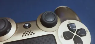 Mando PS4 Oficial Sony Dorado Oficial