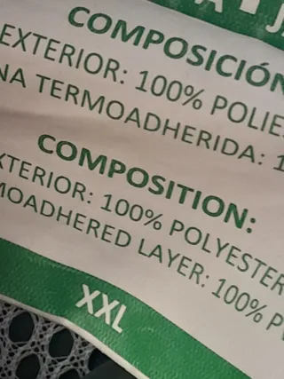 Traje de trabajo verde oliva