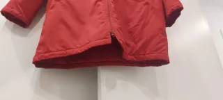 Chaqueta larga VANS roja