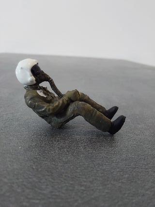 Figurina Piloto Caza 1/48 Pintada Nº7 (cantidad 5)