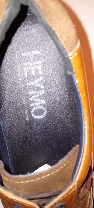 Zapatos de piel marrones talla 43