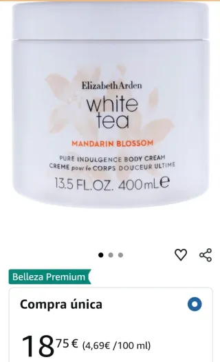 Elizabeth Arden White Tea Crema Corporal