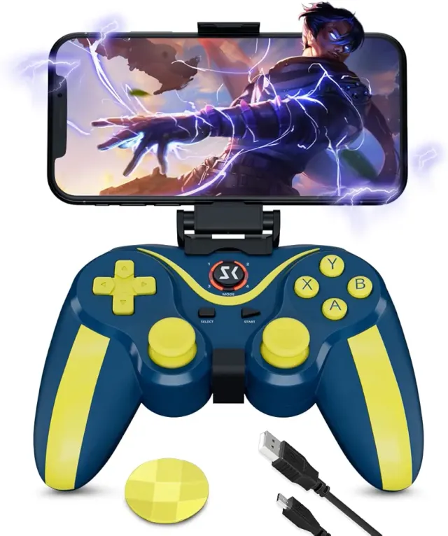 ANDROID MANDO INALAMBRICO CON SOPORTE PARA MÓVIL