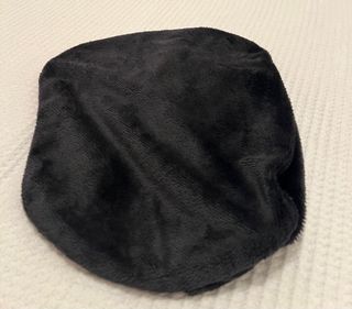 Cojín cervical de viaje gris tacto suave