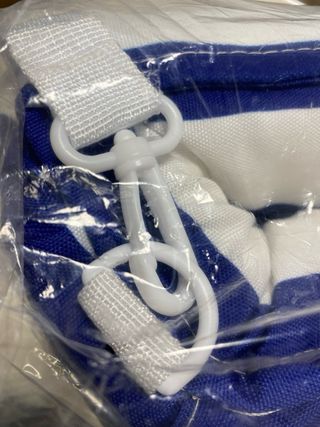 Respaldo Silla Playa Flamingueo Rayas Azul/Blanco