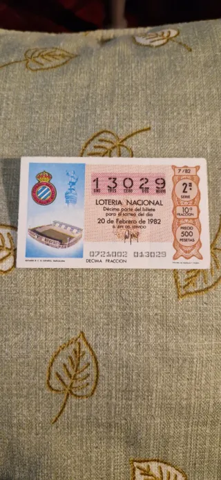 Colección Lotería Mundial 82