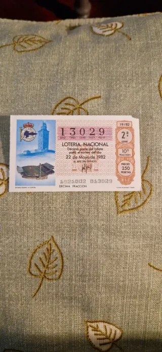Colección Lotería Mundial 82