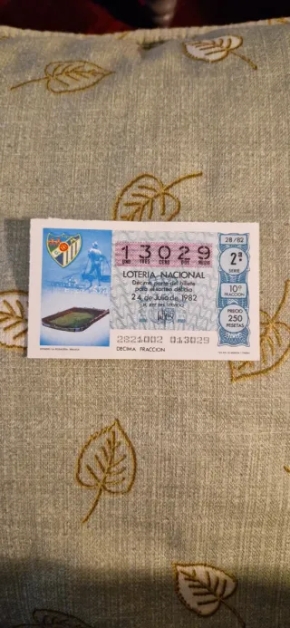 Colección Lotería Mundial 82